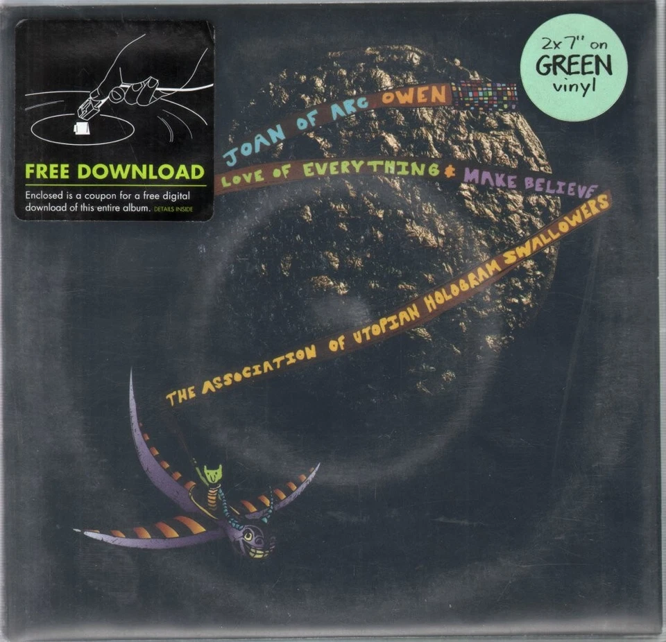 Various Artists Association of Utopian Hologram Swallowers double 7" vinyl USA - Image 1 of 4