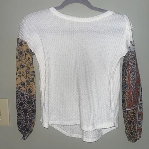 Camisa Hayden Niñas Waffle Manga Transparente Grande BB - Imagen 1 de 3
