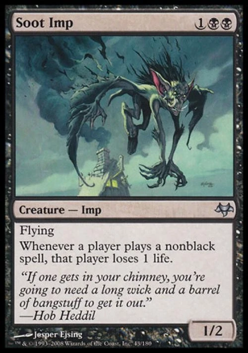 Soot Imp - Medium Play MTG Eventide - Image 1 of 1