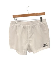 Blokecore Gilbert Mens White Rugby Shorts XL 100% Polyester Made In China - Picture 1 of 7