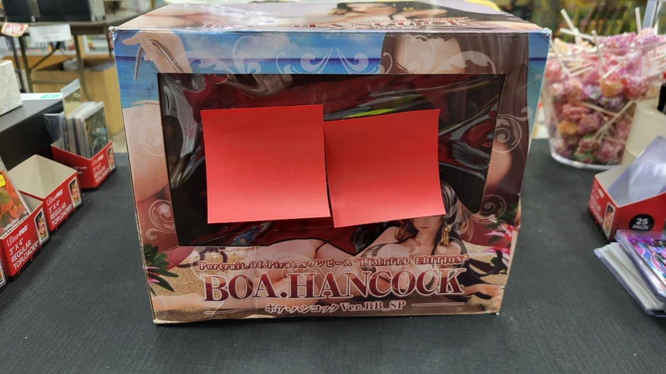 NUEVO EN CAJA BOA HANCOCK ONE PIECE RETRATO MUNDIAL DE PIRATAS FIGURA 1/8 VER BB SP Foto 1 de 4