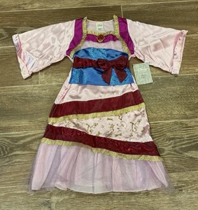Disney Store Mulan Kinder Kleid Kostüm Gr. 4 Halloween 44,95 $ Etikett - Bild 1 von 5