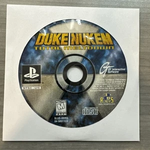 Duke Nukem: Total Meltdown (Sony PlayStation 1, 1997) nur Disc gereinigt - Bild 1 von 1