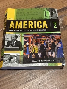 America: the Essential Learning Edition  Volume 2   Second Ed Paperback - Picture 1 of 1