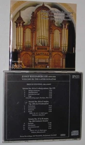 Josef RHEINBERGER: Organ Sonatas #16, 17, & 20 - Bruce Stevens - Raven - Bild 1 von 1