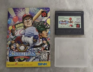 Baseball Stars Neo Geo Pocket Color NGPC English NTSC W/ Manual And Dust Cover  - Picture 1 of 2