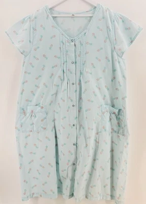 Abrigo De Colección K-Mart Piña Para Mujer Talla XL Mumu Retro Granny Core M1020 Foto 1 de 4