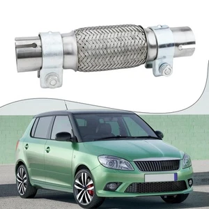Exhaust For Flex Pipe for Skoda For Fabia For Ibiza Stainless Steel Design - Picture 1 of 19