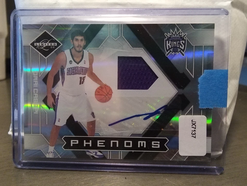 2009-10 Panini Limited - Phenoms Omri Casspi #155 /299 (AU, MEM, RC) - Image 1 of 3