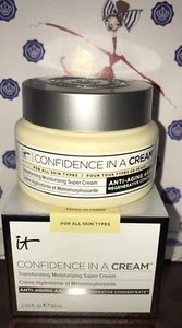 IT COSMETICS Confidence in a Cream, Anti-Aging Moisturizer 2oz 60ml BNIB  - Picture 1 of 3