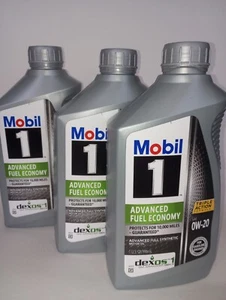 Motor Oil MOBIL 1 Advanced Full Synthetic SAE 0W-20 ( 3 pack ) - Picture 1 of 1