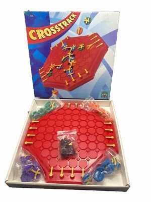 Crosstrack Game By Discovery Toys 1994 Complete With All Pieces. - Image 1 of 4