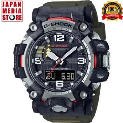 Casio G-SHOCK GWG-2000-1A3JF CARBON MUDMASTER Radio Tough Solar Men Watch Japan - Image 1 of 4