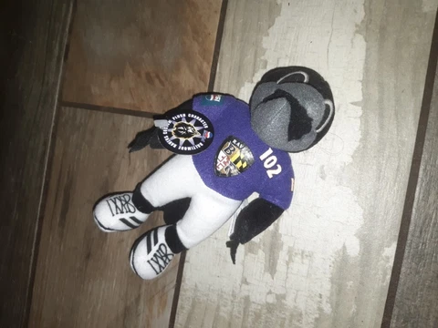 Baltimore Ravens Football Custom Plush Character Pepsi Mascot ALLAN 102 RARE NWT Cover