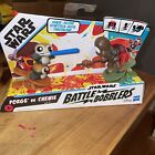 Figurines articulées clippables Star Wars Battle Bobblers Porgs VS Chewbacca