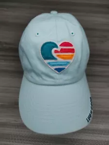 Gorra Life Is Good para mujer Heart Wave Chill talla única se adapta a todos los azul claro. Buenas vibraciones - Imagen 1 de 12