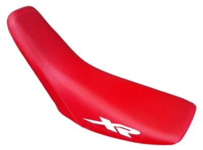 本田 XR650R XR 650R 2001 🚀 红色合成皮革原装风格的座椅套 — 第 1/4 张图片