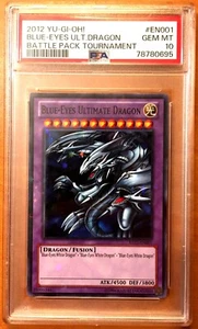 PSA 10 Blue-Eyes Ultimate Dragon Battle Pack Tournament - Yugioh Gem Mint - Picture 1 of 1