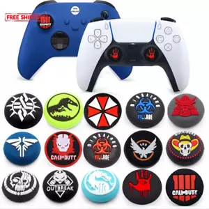 Thumb Stick Grip Cap Thumbstick Joystick Cover Case for Sony Dualshock 5/4/3 PS5 - Picture 1 of 31