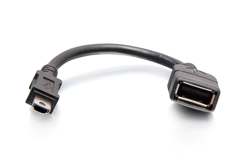 C2G Administratorschlüssel USB Mini B Stecker auf USB A Stecker Adapterkabel - Bild 1 von 1