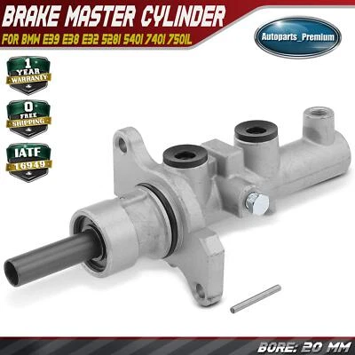 Brake Master Cylinder for BMW E39 E38 528i 540i 1997-1998 740i 740iL 750iL 20 mm - Image 1 of 4