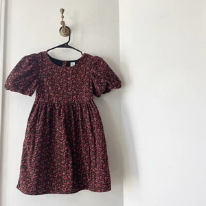 • Gap Floral Corduroy Puff Sleeve Dress • Girl’s Size 8 - Picture 1 of 7