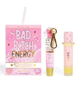 P.Louise BAD B*TCH ENERGY Lip Duo Conditioner + Lip Oil PINK LEMONADE New Sealed - Picture 1 of 2
