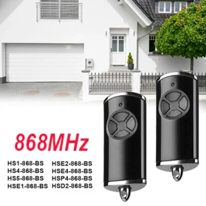 2x Garagentoröffner-Fernbedienung 868MHz für HORMANN HSE4/HSE2/HS1/HS4/HS5-BS - Bild 1 von 13