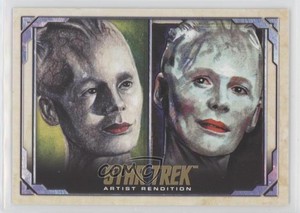 2021 The Women of Star Trek: Art & Images Artist Renditions Borg Queen #AR20 8d4