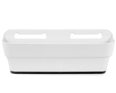 Balkonkasten PLAYMOOD mit Wasserspeicher Pflanzkübel Blumentopf Balkon weiß NEU - Bild 1 von 4