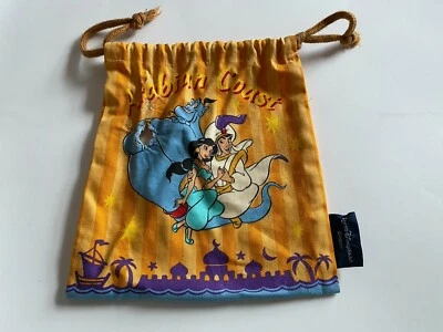 Bolso De Colección Tokio Disney Mar Costa Árabe Aladdin Cordón Tela RARO - Leer  Foto 1 de 4