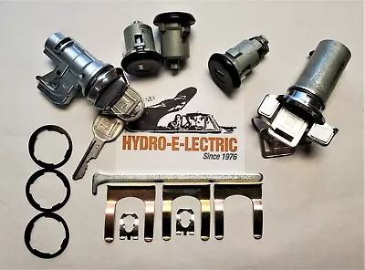 NEW 1975-1977 Buick Regal, Century & Apollo Complete OE Style Lock Set- GM keys - Image 1 of 4