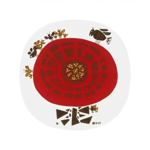 Posavasos Flower and Bug x 4 - Diseño David Weidman - Imagen 1 de 3