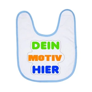 Babero bebé con tu motivo, foto, logo o texto. Personalizado. - Imagen 1 de 1