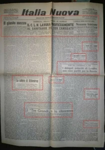 WW2*IL GENERALE EISENHOWER LAVORA X L'ERSTIRPAZIONE TOTALE DEL NAZISMO*N.3612 - Foto 1 di 1