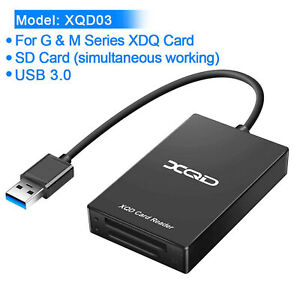 Type-C USB 3.0 SD XQD Card Reader Hub Adapter For Sony M / G Series US