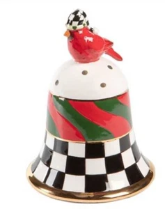 MACKENZIE-CHILDS NIGHT CAP CARDINAL BELL,NEW IN BOX Ships Fast! Still Wrapped - Picture 1 of 9