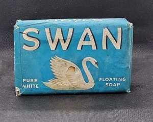 Vintage New Old Stock Soap & Box Swan 📦 - Picture 1 of 5