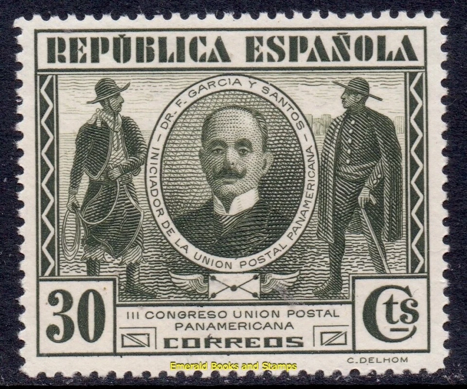 EBS Spain 1931 - Francisco García y Santos - Michel 586 - MNH** (MM8 - Image 1 of 1