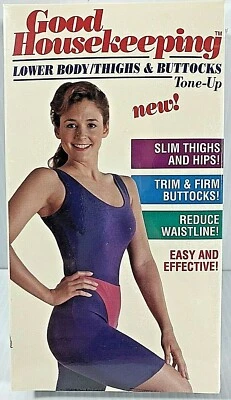 "Good Housekeeping Lower Body Thighs Buttocks" VHS Amy Esterhay Aerobics 1993 - Image 1 of 2