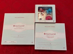 American Girl Williams Sonoma Lot Madeleine, Pizza & Cookie Stamp New & Sealed - Picture 1 of 13