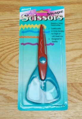 Allary Shape Scissors/ Stainless Steel/ E-Z Grip Handles/ Right or Left Use - Image 1 of 2