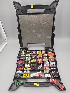 Lot Of 62 (some rare) Vintage Micro Machines + Semi Truck Carrying Storage Case - Bild 1 von 7