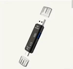 5 In 1 Multifunction Memory reader USB 3.0, Type C, Micro USB, OTG Adapter SD/TF - Picture 1 of 12