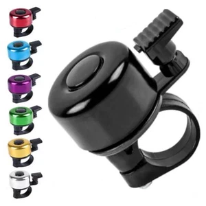Adults Kids Mini Bike Bell Rings Loud Handlebar Alarm Road Mountain Bicycle Bell - Picture 1 of 31