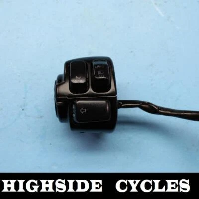 1406 00 HARLEY-DAVIDSON SPORTSTER  LEFT HANDLEBAR CONTROL SWITCH HEADLIGHT  - Image 1 of 4