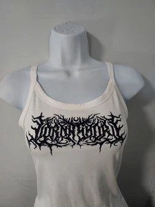 Lorna Shore Crop Top Lorna Shore Damen Shirt Lorna Shore Tanktop gerippt XS-3X - Bild 1 von 3