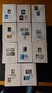 Argentinien - kleines Lot Sonderkarten - Klappkarten (Ersttagsblätter??) / Vb - Bild 1 von 2