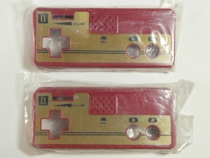 Famicom Genuine II Controller Replacement Shell + AB Buttons New Sealed 2 Sets - Picture 1 of 2