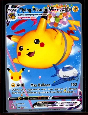 Flying Pikachu VMAX 7/25 2022 Pokemon World Championship TCG Pokemon NM 1001#167 - Image 1 of 2